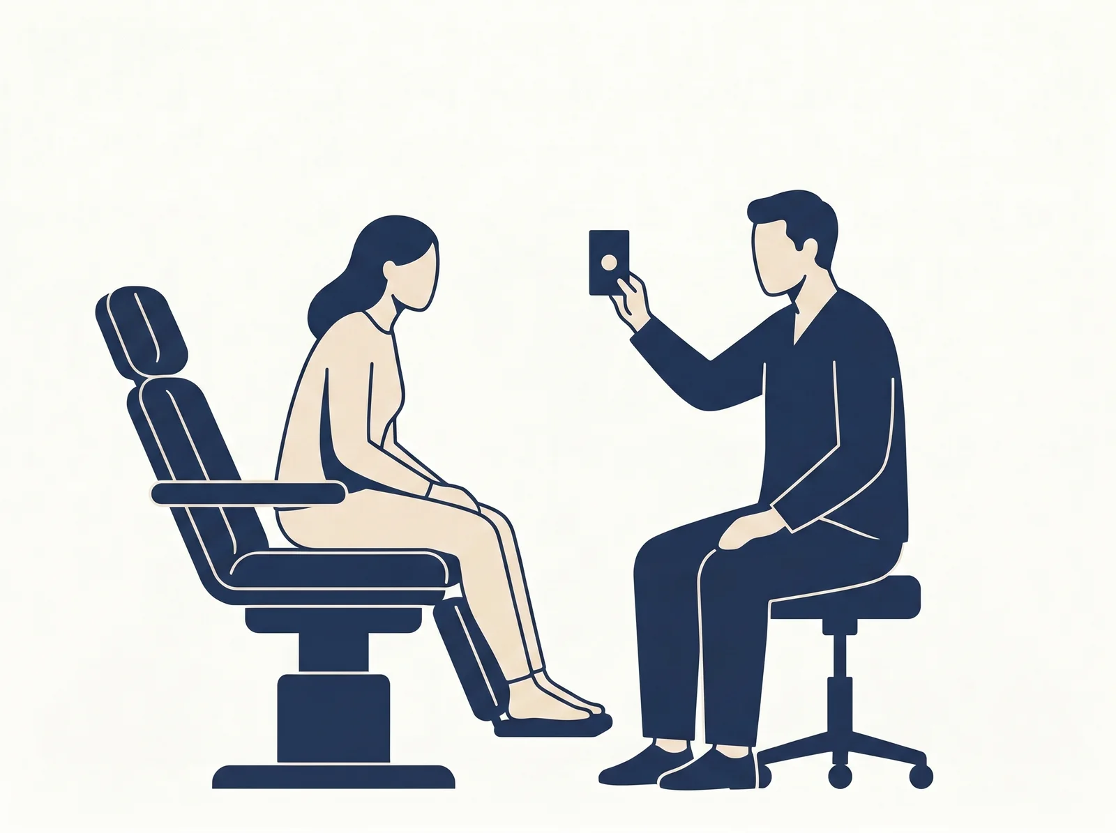 Gaze stabilization — editorial illustration of visual tracking exercise
